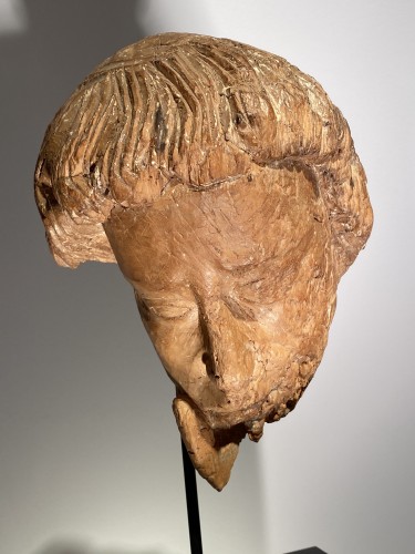 Head of Saint John the Apostle, Spain,ca 1300 - 