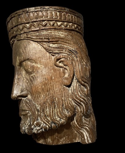 Crowned head of Christ, France circa 1700 - 