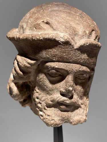 Stone Head, France 15th century - 