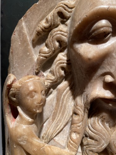 Head of St. John the Baptist on a Dish, Nottingham 15th century - Religious Antiques Style Middle age