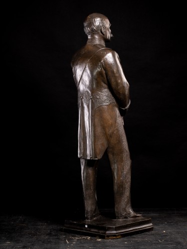 Sculpture  - Bronze by Herbert Cawood.Sir Frederick Lugard-Colonial administrator. 