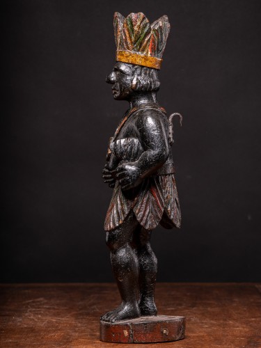 Countertop Cigar store Northern American Indian statue, Unknown artist - 