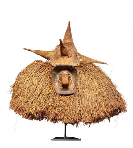 Kholuka ou Mbaala initiation-circonsicion mask, Yaka People DRC