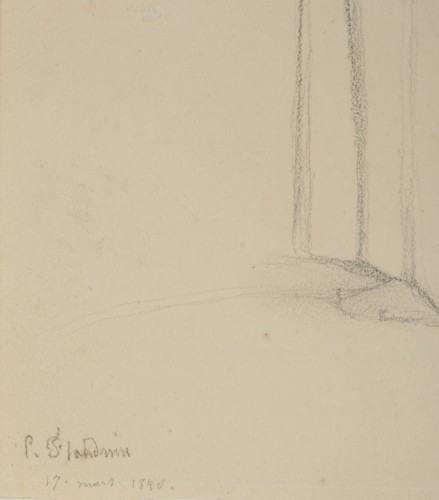 19th century - Study for the Angel of Saint-Severin church - Paul Flandrin (1811 - 1902)