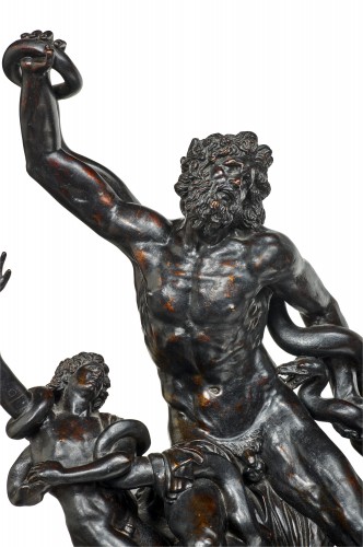 XVIIIe siècle - Laocoon et ses fils par Giacomo Zoffoli (1731-1785)