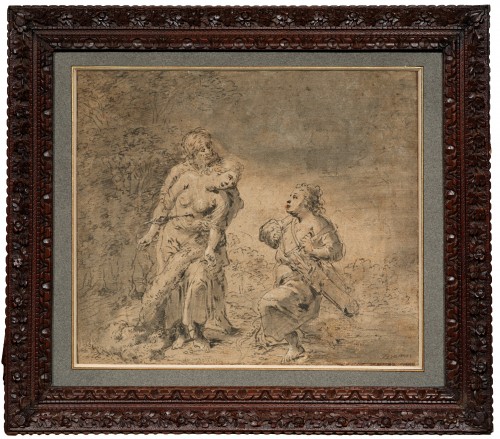 Tableaux et dessins Dessin, Aquarelle & Pastel - Céphale et Procris, Leonaert Bramer