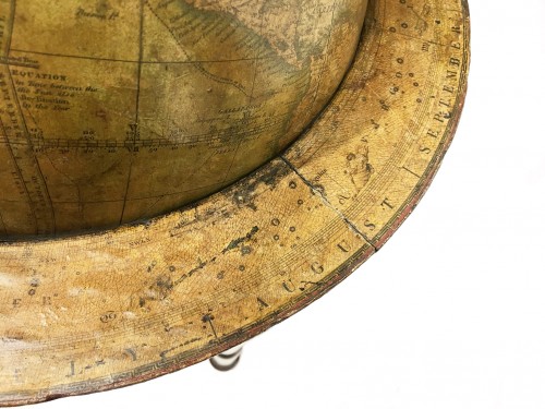 XIXe siècle - Paire de globes de table, William Harris Londres, 1832 et 1835