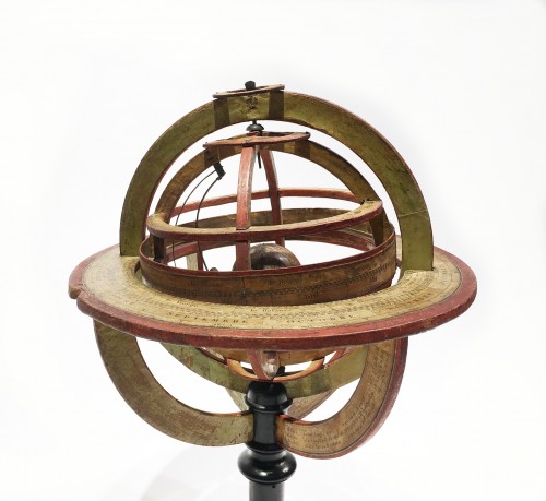 Ptolemaic Armillary Sphere Charles-François Delamarche. Paris, 1805-1810 c - Collectibles Style 