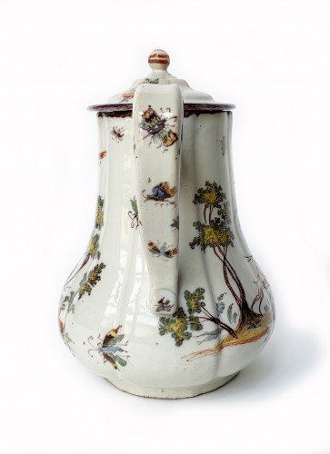 18th century - Coffee Pot, Coppellotti Manufacture, Lodi, Circa 1740