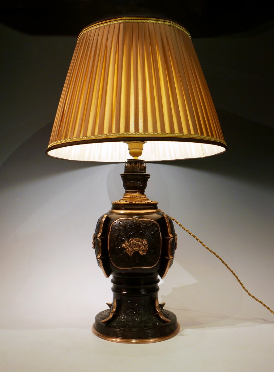 LE PATIN BIDONNE - une lampe originale et unique faite d'objets