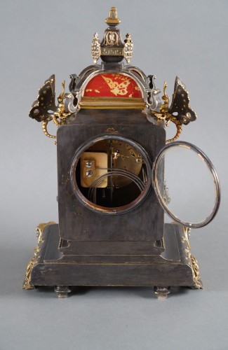  - Pendule Japonisante au Musicien attribué à L'Escalier de Cristal, France circa 1890