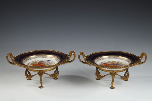 Paire de plats, France circa 1880 - Objet de décoration Style 