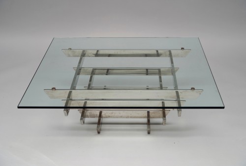 &quot;Scultura&quot; Coffee Table attr. to D. Hicks, England circa 1970 - 