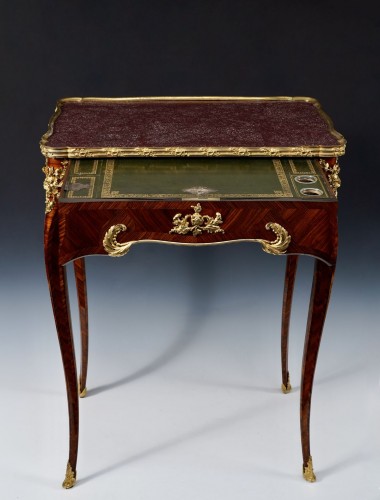 Writing Table stamped H. Nelson, France circa 1880 - 