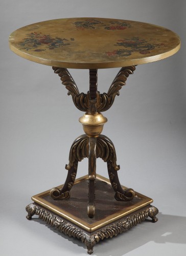 Guéridon Japonisant, Angleterre Circa 1860 - Tobogan Antiques