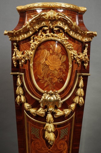 Furniture  - Display Pedestal attributed to A.-G. Fourdinois, France circa 1865