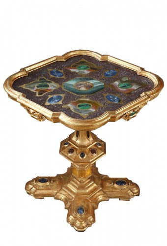 Venetian Center Table, Italy 2nd Half Of The19th Century