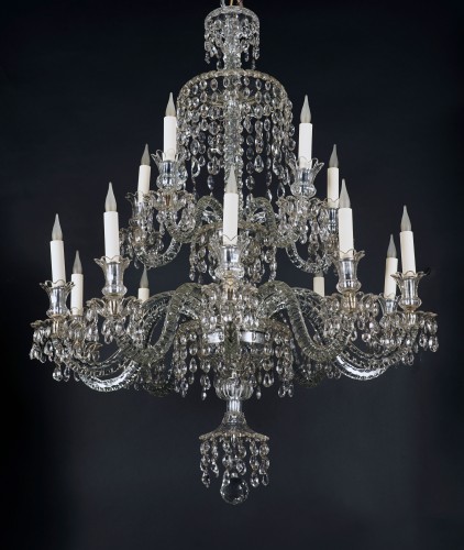 Luminaires Lustre - Lustre en cristal de Baccarat, France circa 1890