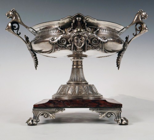 Coupe néo-Grecque attribuée à G. Servant, France circa 1880 - Objet de décoration Style 