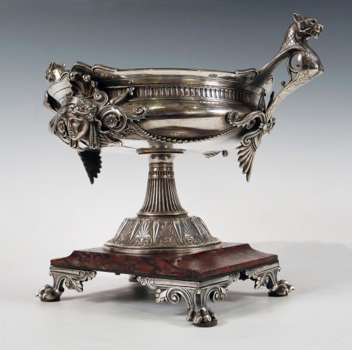 19th century - Neo-Greek Bowl attributed to G. Servant, France circa 1880