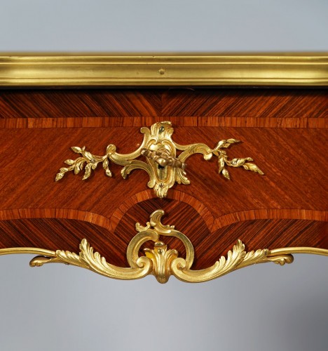 Antiquités - Pair of Tables attributed to J.E. Zwiener, France circa 1885