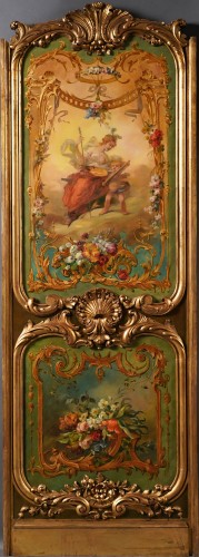 Ensemble de quatre peintures « Allégories des Arts », France Circa 1865 - Tobogan Antiques