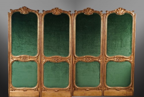  - Ensemble de quatre peintures « Allégories des Arts », France Circa 1865