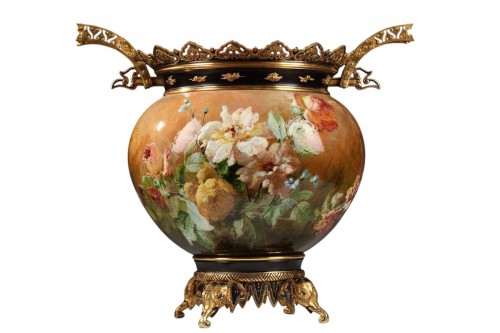 Grande jardinière attribué  à F. Barbedienne, France circa 1880