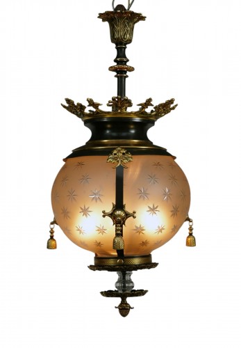 Lanterne aux étoiles, France circa 1870