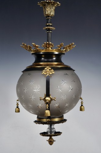 Lighting  - Lantern with Stars, France Circa 1870