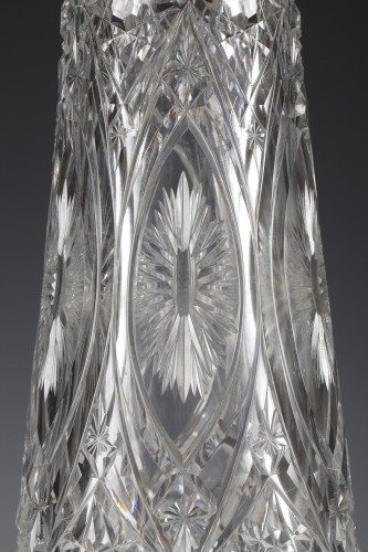 XXe siècle - Paire de vases en cristal attribué à Baccarat, France circa 1920