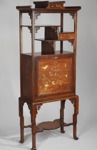 A Japanese style cabinet attributed to Perret and Vibert, France Circa 1880 - Furniture Style 