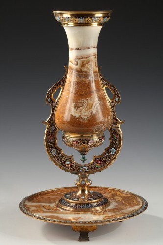 Oriental Vase attributed to Louchet Frères, France Circa 1890 - Decorative Objects Style 