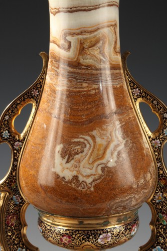 19th century - Oriental Vase attributed to Louchet Frères, France Circa 1890