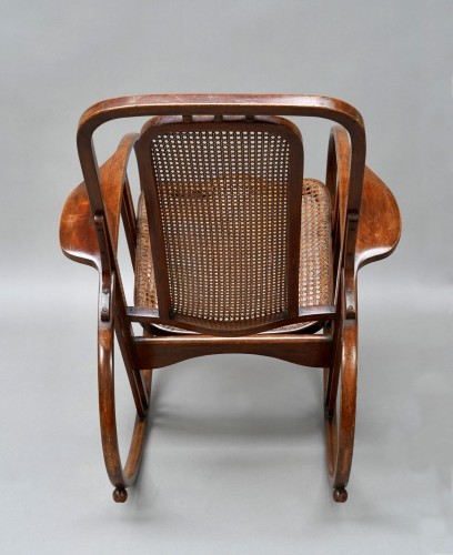  - Fauteuil à bascule "Oeuf", Societa Anonima Antonio Volpe, Italie, circa 1922