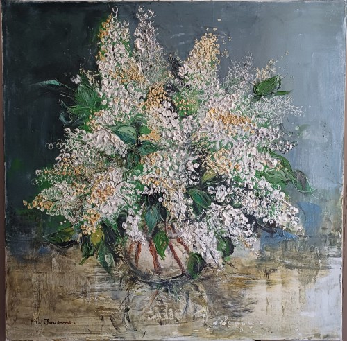 Michel Jouenne (1933 – 2021), Les lilas du jardin