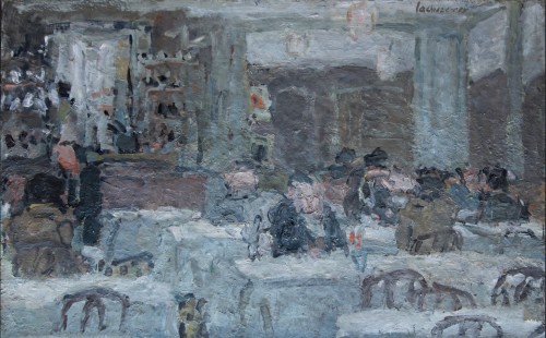 Henri LACHIÈZE-REY (1927 – 1974) The grey restaurant