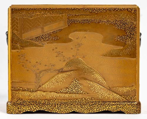 Japanese gold lacquer cabinet - Kodansu - 
