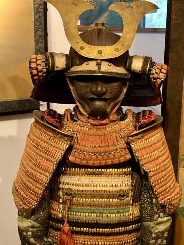 Asian Works of Art  - Important samouraï armour 17/18th century - Myochin Yoshihiza