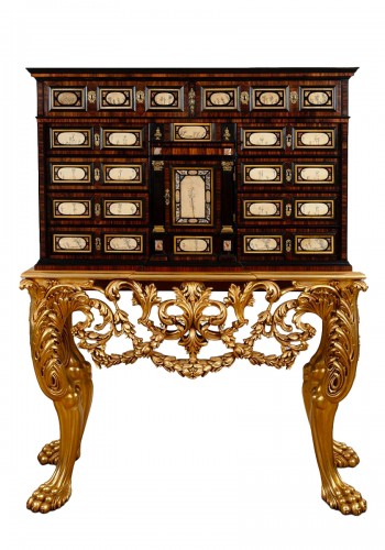 An english cabinet circa 1690