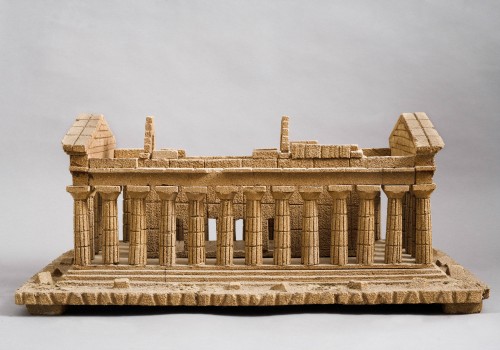 Curiosities  - Model of the temple of Concordia