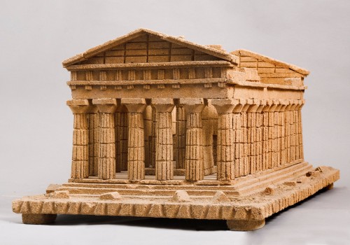 Maquette du temple de la Concordia - Torkild