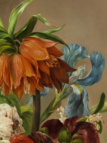 Anthonis Oberman (1781 – 1845) - Flower still life - 