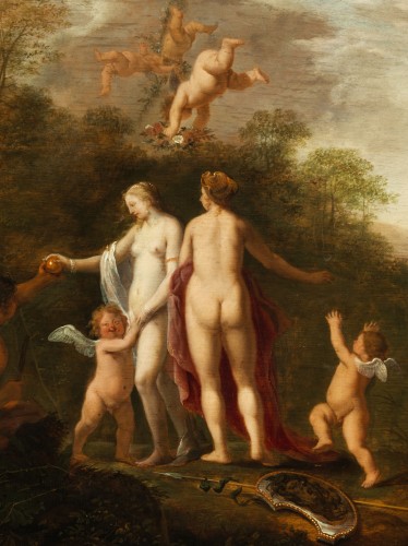Abraham van Cuylenburgh (1620 – 1658) - The Judgment of Paris - Paintings & Drawings Style Louis XIII