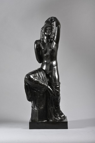 Jeune fille a sa toilette (Vers 1912) - Joseph BERNARD (1866-1931) - Sculpture Style 