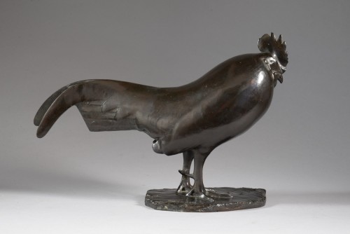 Coq dormant (avant 1914-1923) - François POMPON (1855-1933) - Sculpture Style 