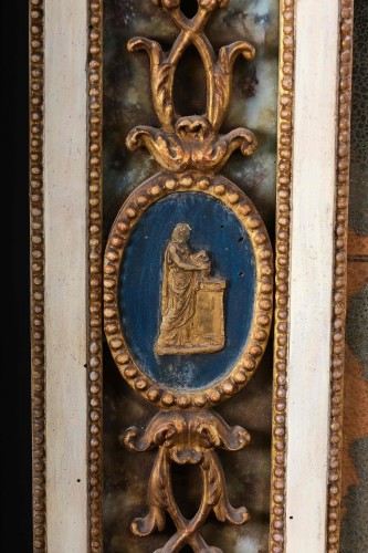 Directoire - Grand Miroir Neoclassique, Lucca vers 1800