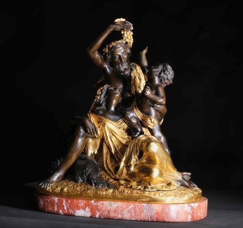 Child Scene, Paris 18th century - Sculpture Style 