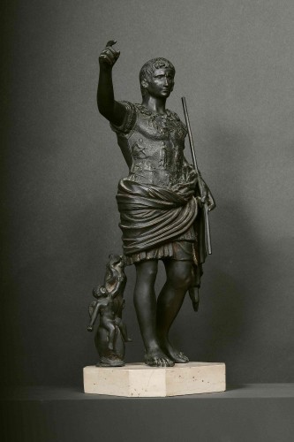 Auguste De Primaporta, Naples 19th Century  - Sculpture Style Napoléon III