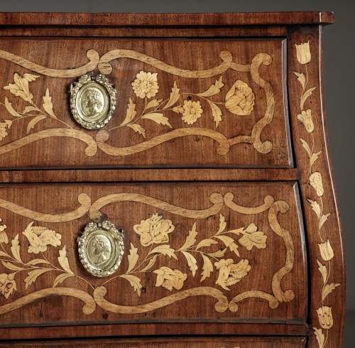 Furniture  - Dutch Floral Commode, XVIII Century 